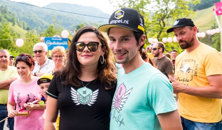 Primoz Roglic, Lora Klinc.jpg