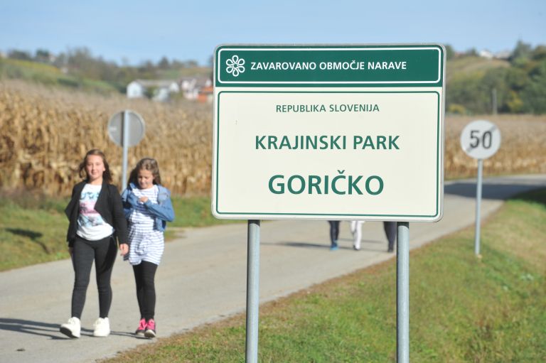 Gerlinci, Krajinski park Goričko