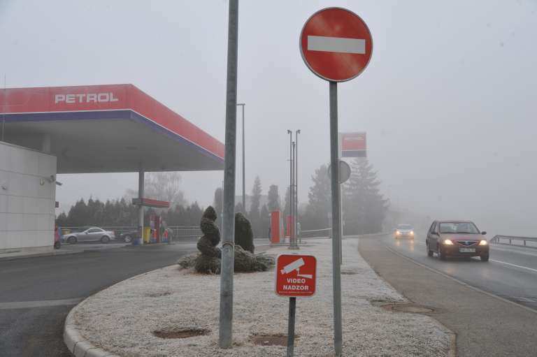 križevci, petrol, vlom