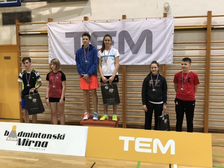 badminton, iva-koša, nika-badič, mirna, mladost, lendava