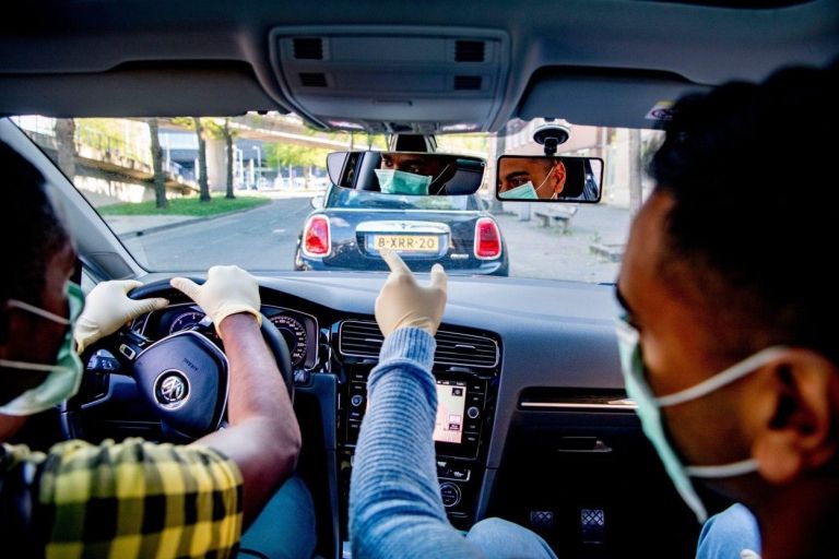 šola vožnja, nizozemska, maske.jpg