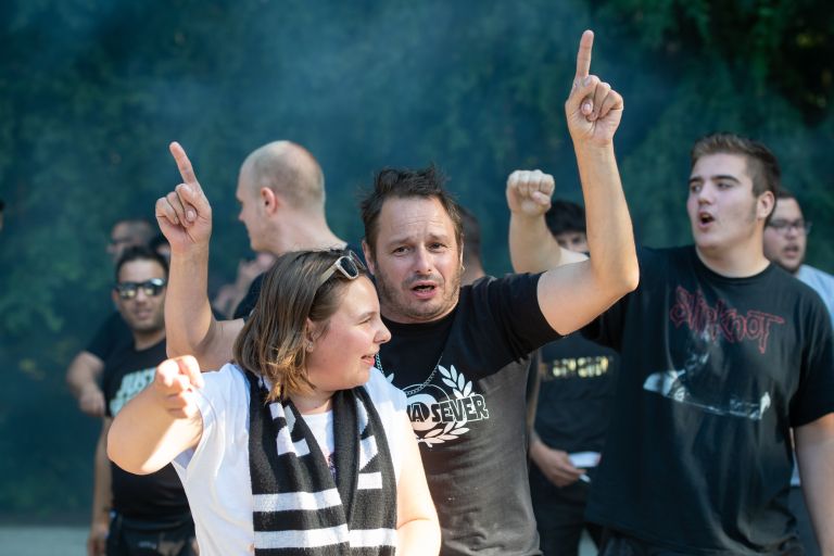odhod-murašev, black-gringos, špalir, baklada