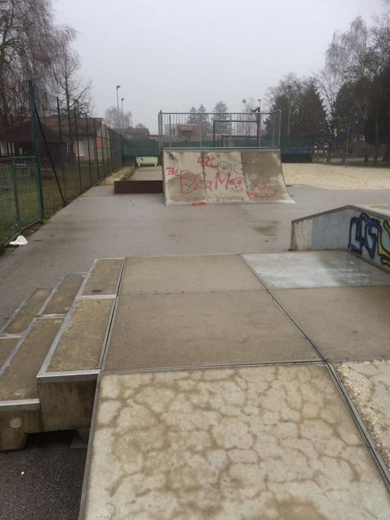 turnišče, skate park