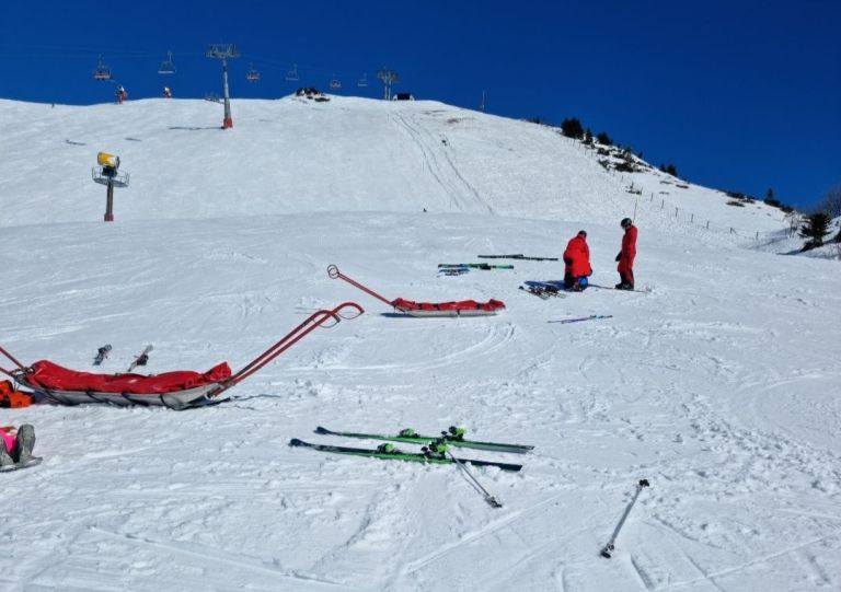 nesreča, krvavec