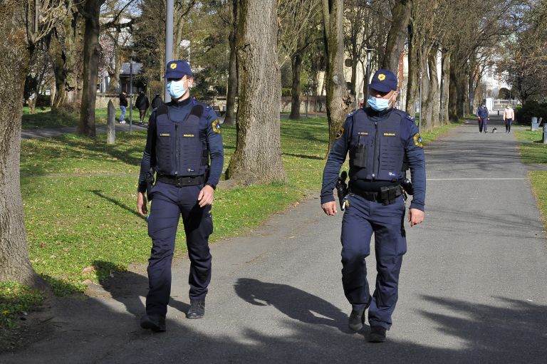 murska-sobota, policija, kontrola-covid-ukrepov