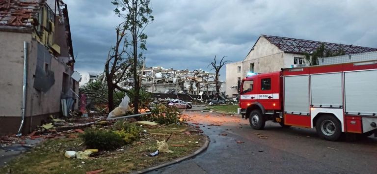 tornado, češka