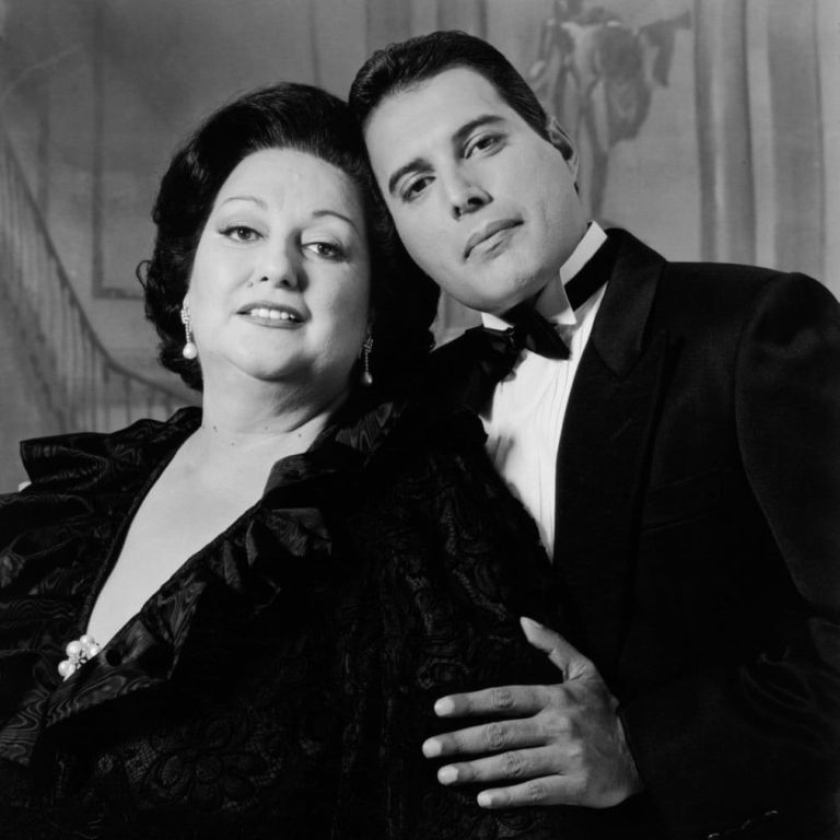 Montserrat Caballe in Freddie Mercury