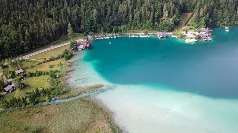 Weissensee, Belo jezero