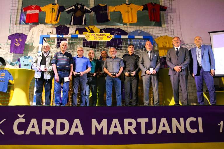nk-čarda-martjanci, martjanci, petdeset-let