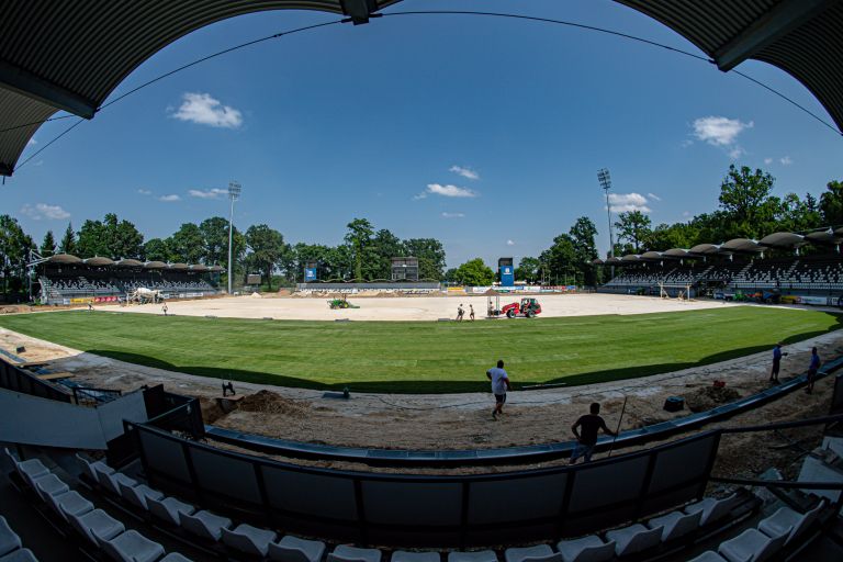 fazanerija, stadion, gradnja-igrišča