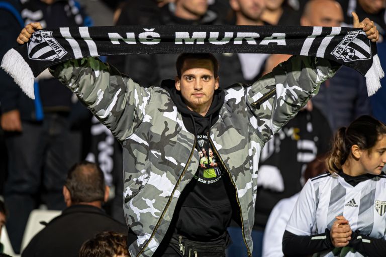 mura, olimpija, tribune, gledalci