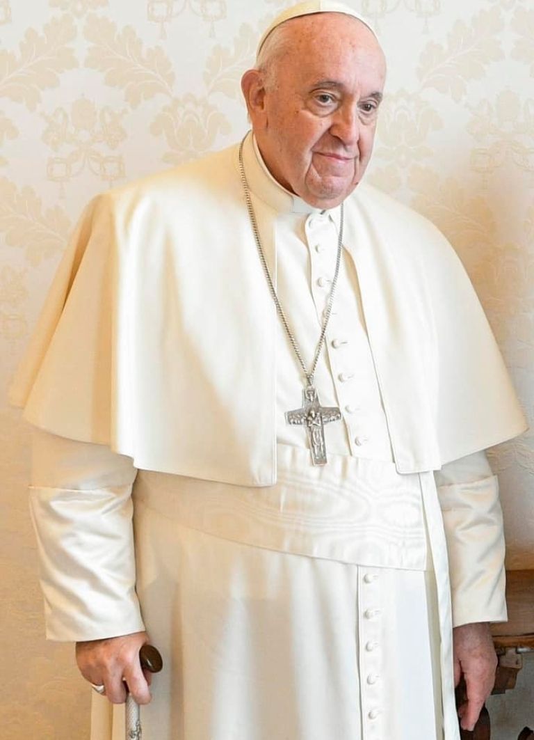 robert-golob, papež-frančišek