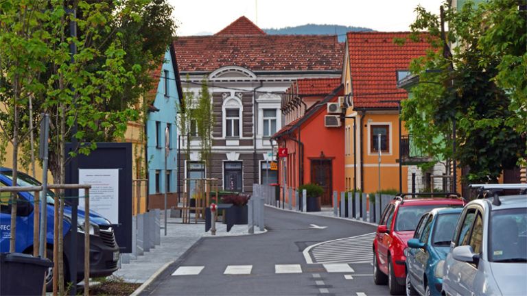 sostanj, promet, cesta, mesto