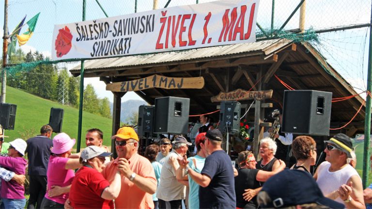 graska gora, srecanje