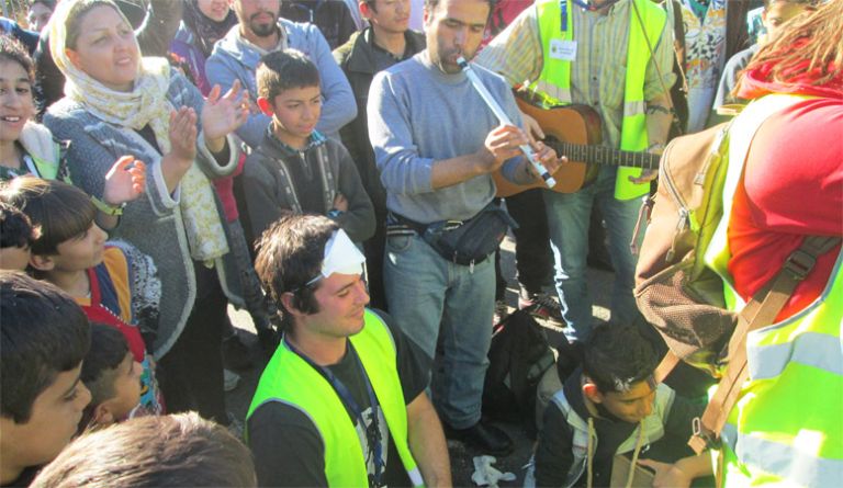 migranti, begunci, udarnik, dobrodelnost, ljudje