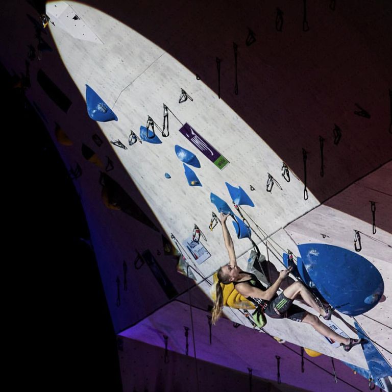 Janja Garnbret peta v Imstu_foto Luka Fonda