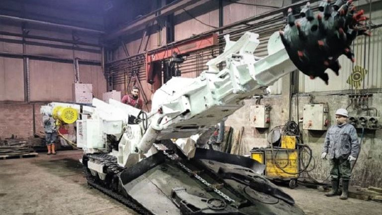 Napredovalni stroj – Premogovnik