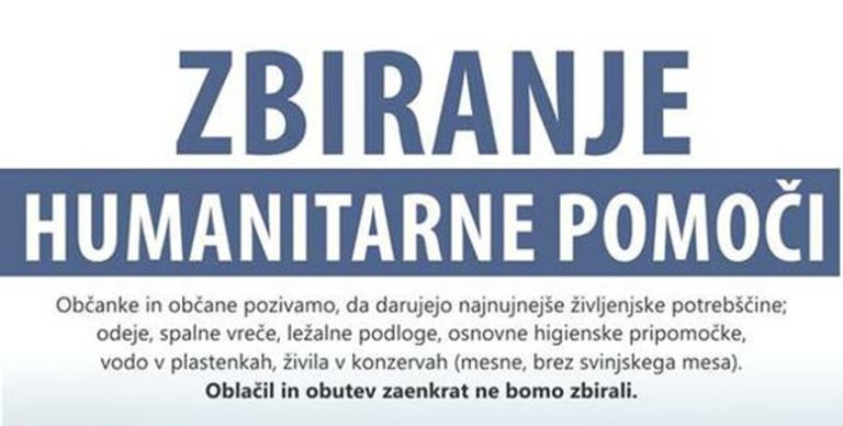 zbiranje za begunce