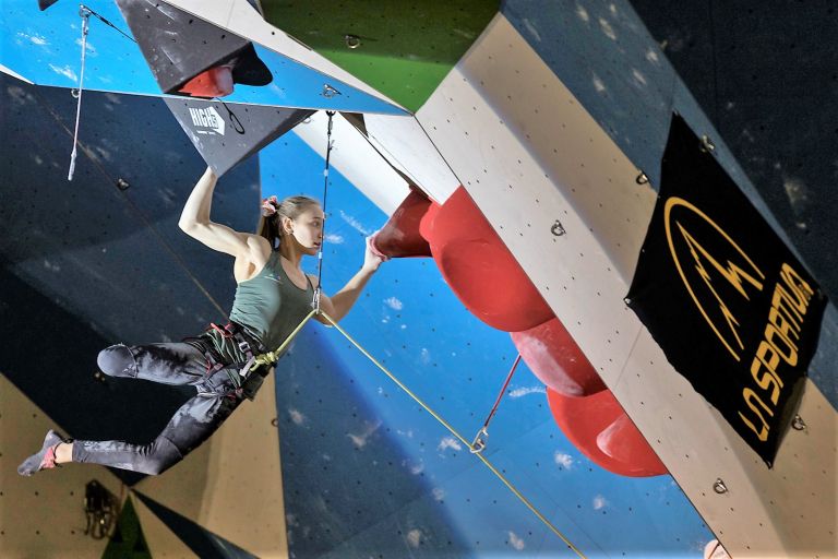 Janja Garnbret (foto Luka Fonda)