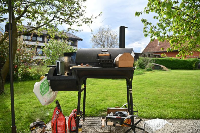 simbolična, grill, žar, piknik, čevapčiči
