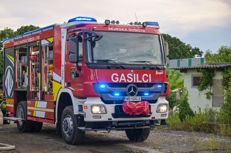 požar, murska-sobota, nekdanja-vrtnarija, gasilci, simbolična