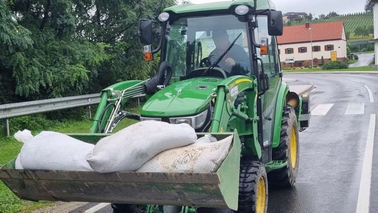 razkrižje, mura, poplave, protipoplavne-vreče