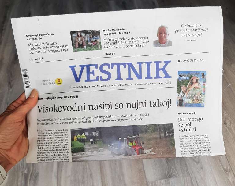 vestnik, nova številka, 10. avgust