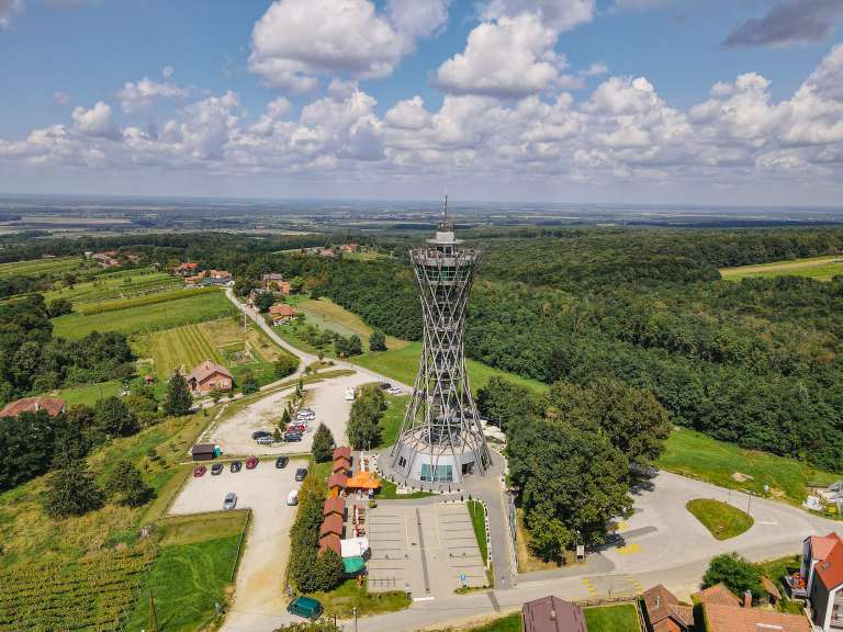 simbolična, dron, lendava, vinarium, razgledni-stolp, gorice, vinogradi