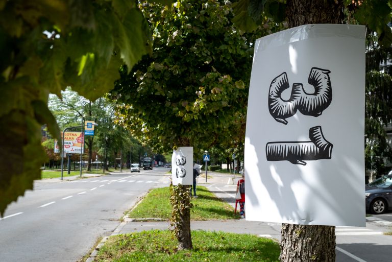 sečnja-dreves, akcija, levica