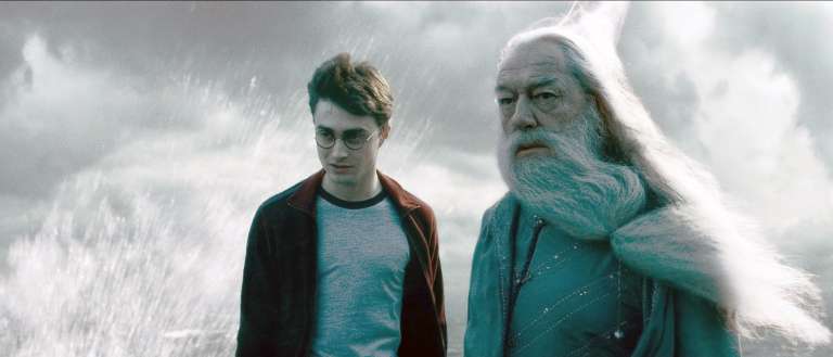 Harry Potter, Daniel Radcliffe profesor Dumbledor.jpg