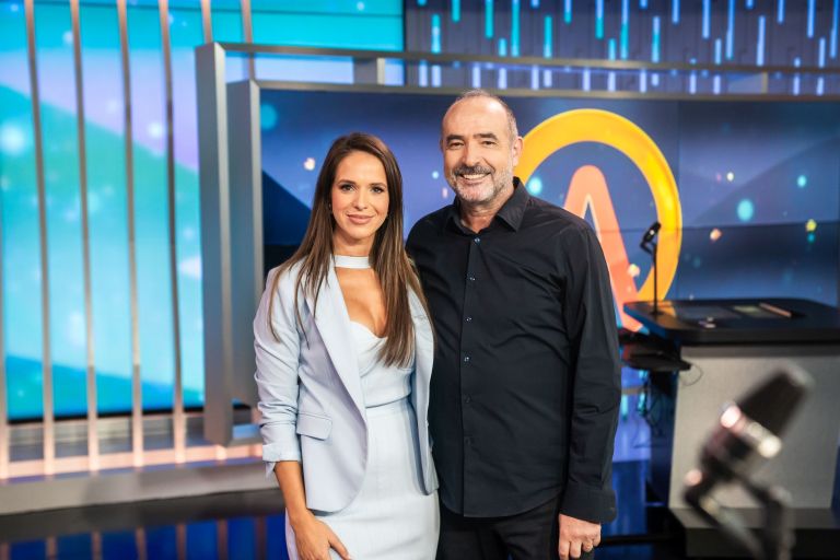 Dražen Zečić in aktualovka Martina Švab.