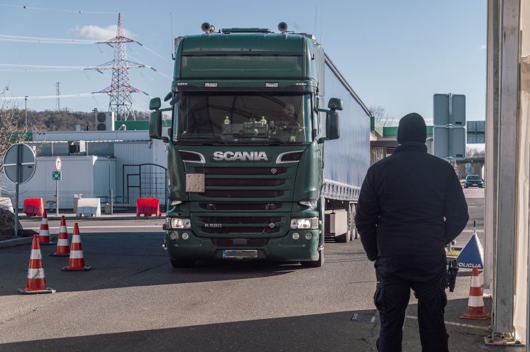 kontrola-prometa-pince, avtocesta, policija