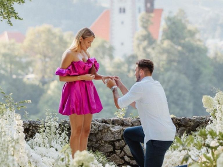 Anamaria Goltes in Luka Dončić