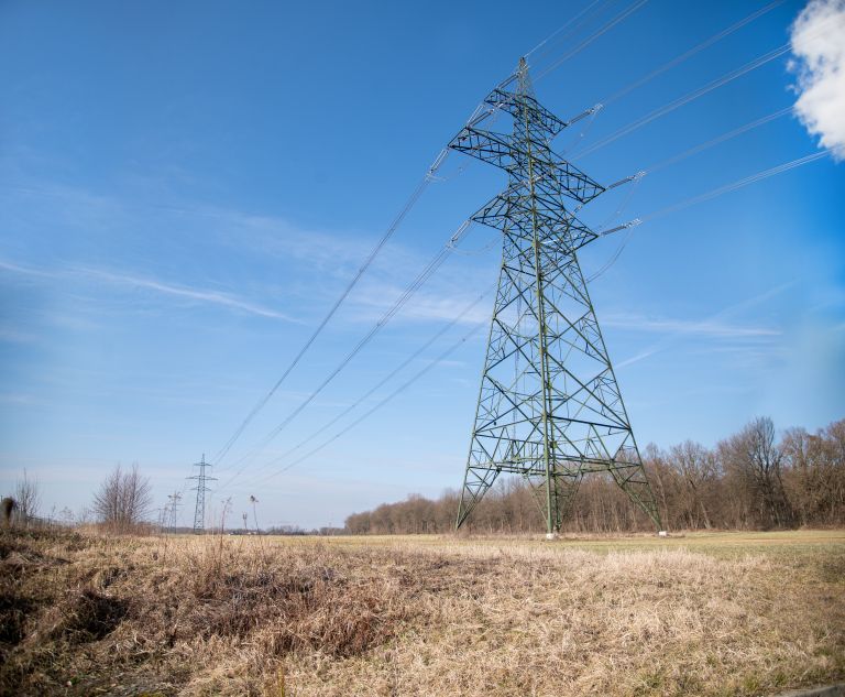 simbolična, daljnovod, elektrika, energetika, napetost