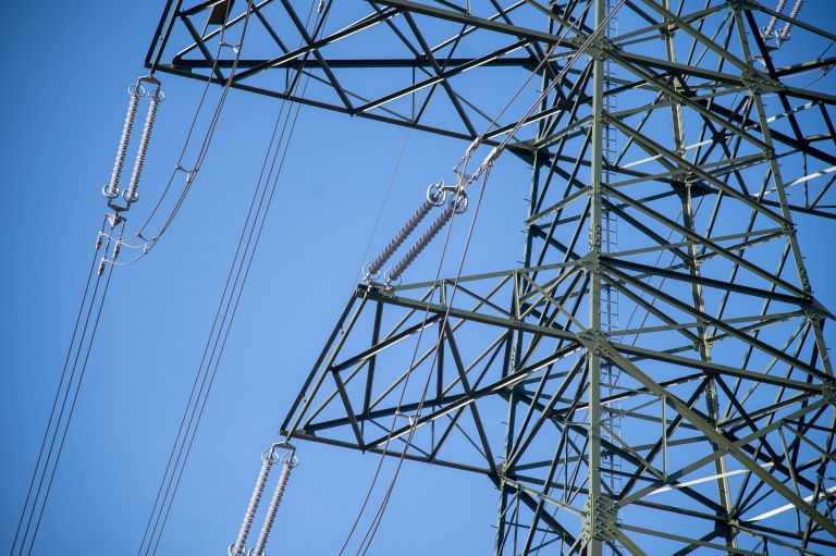 simbolična, daljnovod, elektrika, energetika, napetost