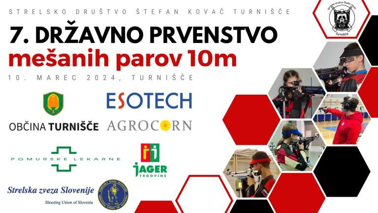 strelstvo, pokal, turnišče, državno-prvenstvo, mešani-pari