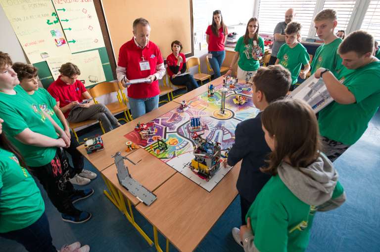 first-lego-liga, oš-puconci, robotika, tekmovanje