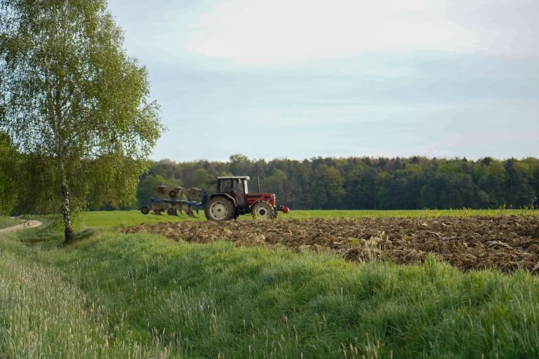 kmetijstvo, poljedeljstvo, njive, traktor, gnojenje