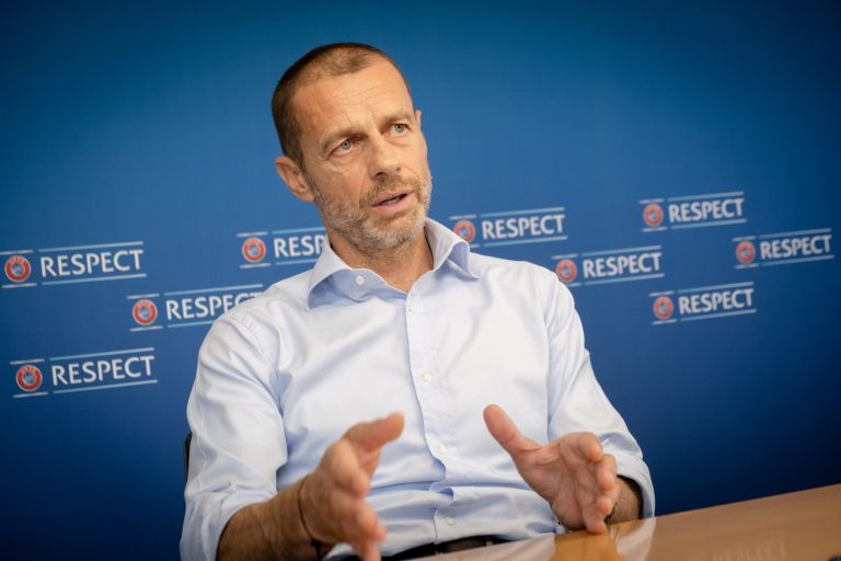 Aleksander Ceferin predsednik Uefa  intervjuji