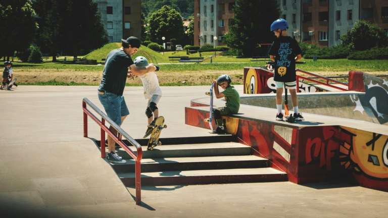skate-šola, ollie, murska-sobota