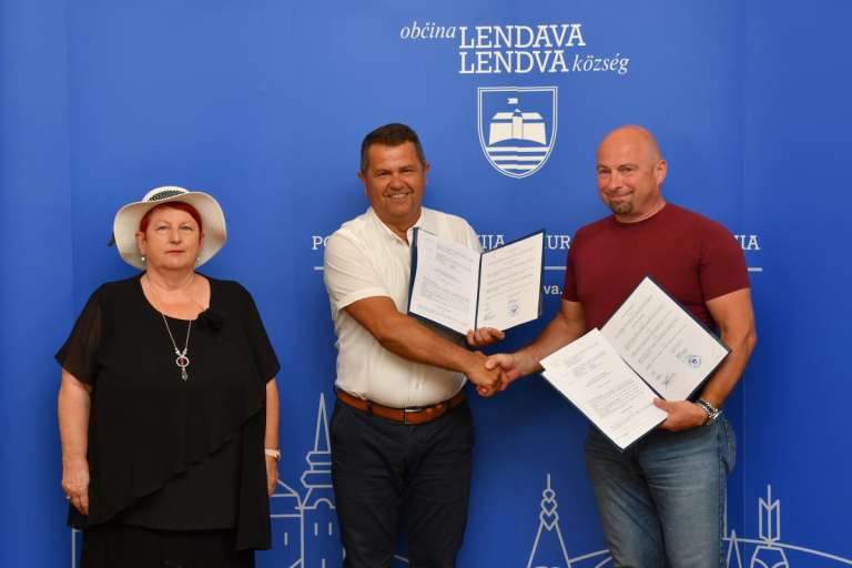 občina lendava, podpis pogodbe