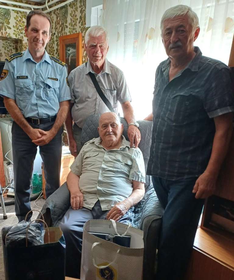 miroslav cizej, najstarejši pomurski policist