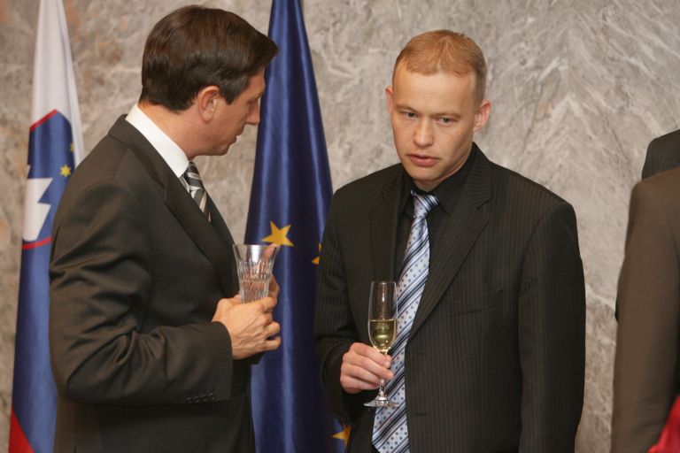 Borut Pahor, Matej Lahovnik