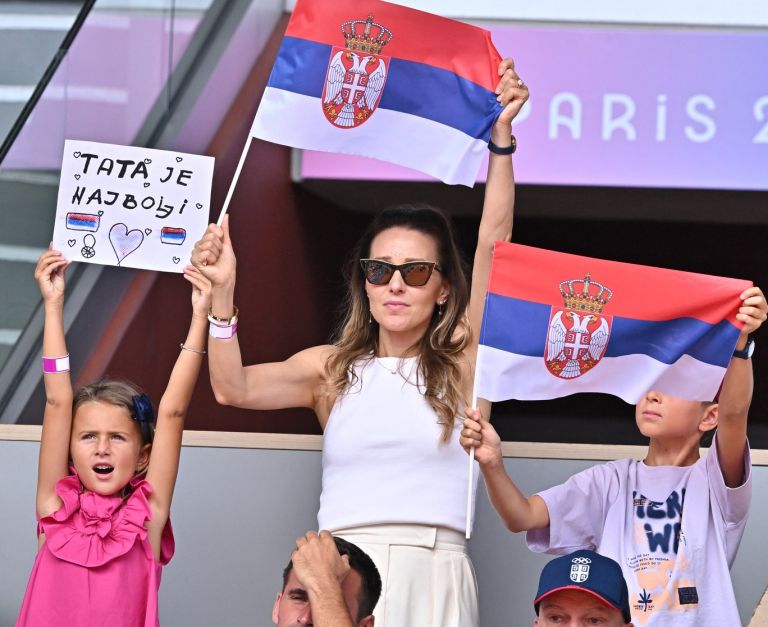 Jelena Đoković, družina.jpg