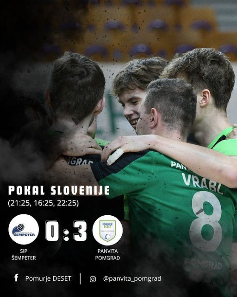 odbojka, pokal-slovenije, šempeter, panvita-pomgrad