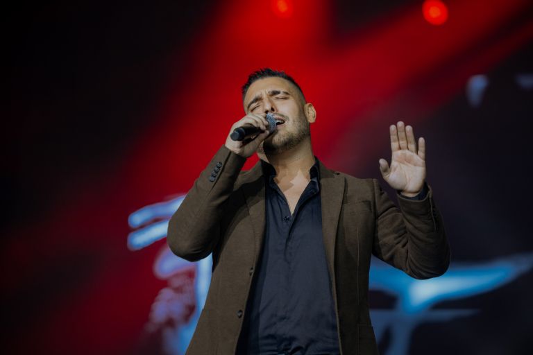 Darko Lazić na drugemu rojstnemu dnevu radia Best FM