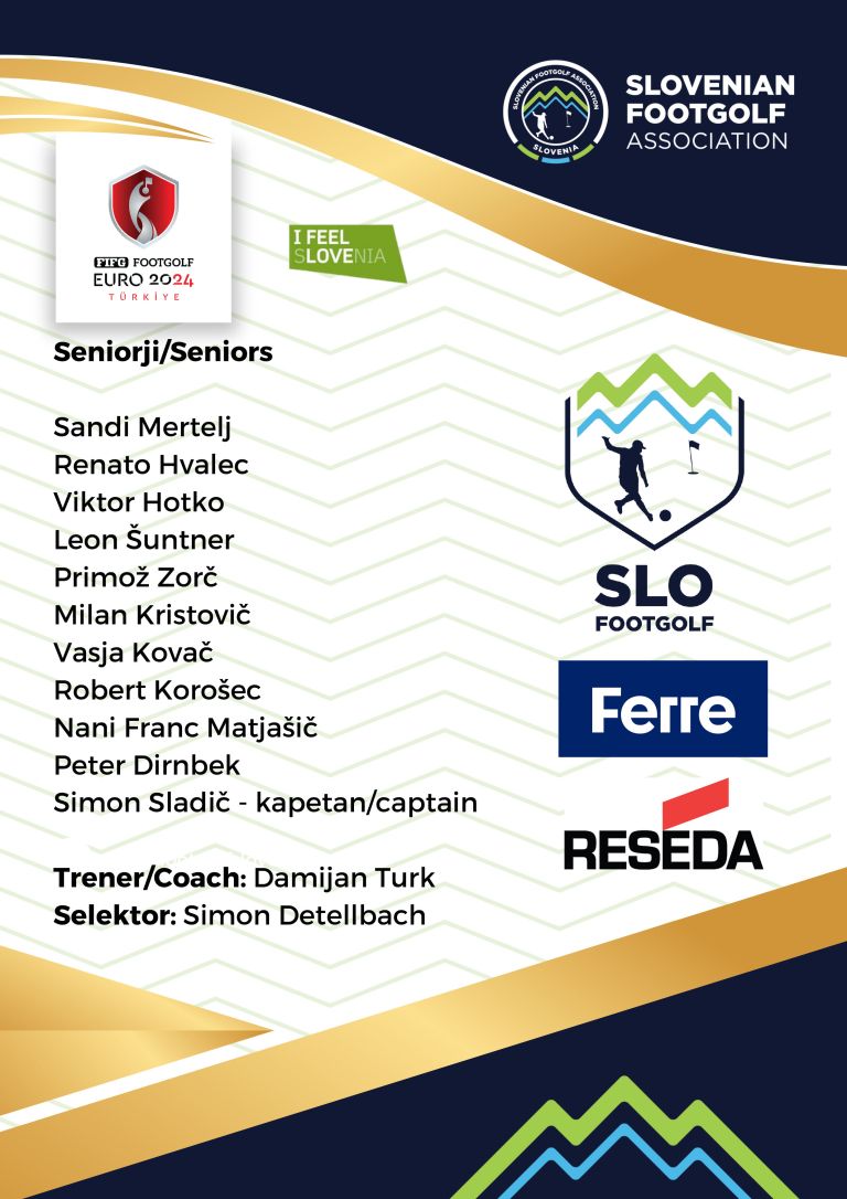 footgolf, evropsko-prvenstvo, turcija-belek, slovenska-reprezentanca
