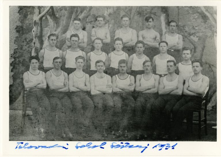 Sokol Šoštanj -telovadci, 1931.jpg