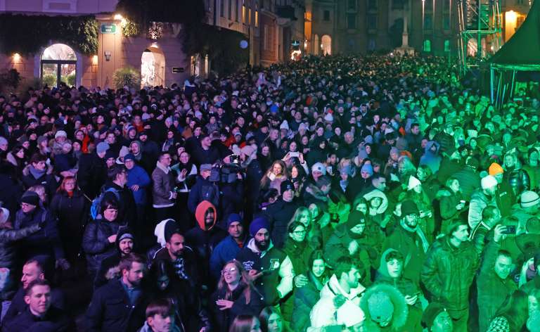 silvestrovanje, ljubljana