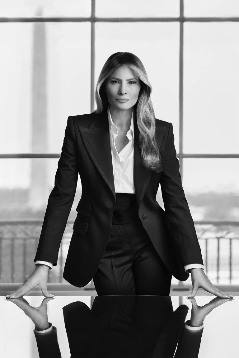 Melania Trump, portret